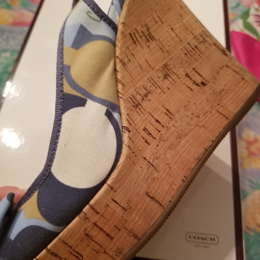 Coach Wedges - Picture 2 of 9